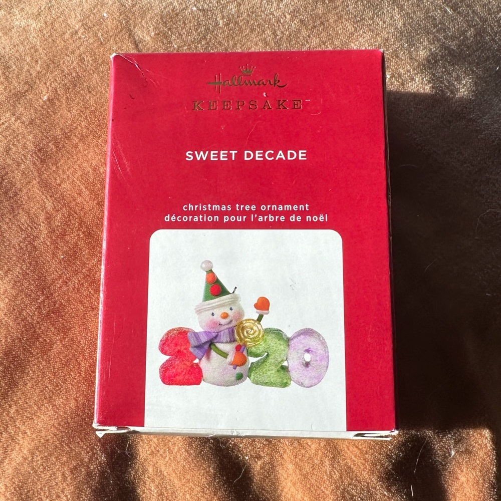 2020 Hallmark Ornament - Sweet Decade